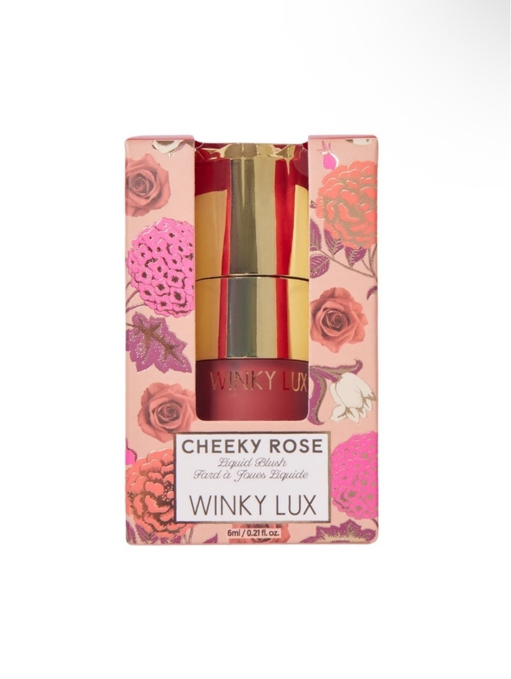 Winky Lux Cheeky Rose Liquid Blush in Shade Noble NEW